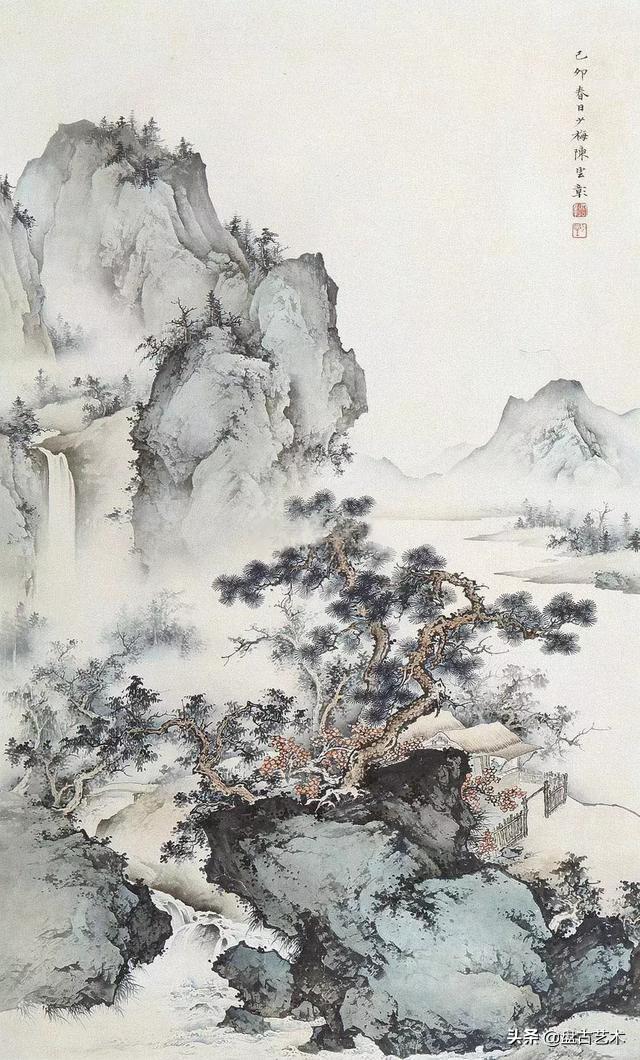 陈少梅是当时很有影响的一位早熟的画家,自一九三一年始,主持湖社画会